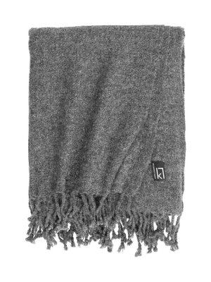 Zoom bild av Pläd i tilltalande naturfärger