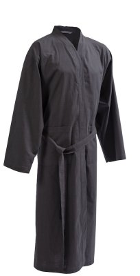 Zoom bild av Kosta Linnewäfveri Spa Robe Mörk Grå L/XL