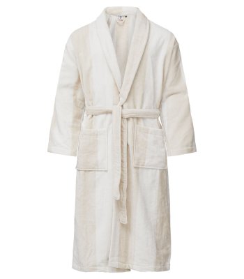 Zoom bild av Kosta Linnewäfveri VELOURROCK Vit/Sand L/XL