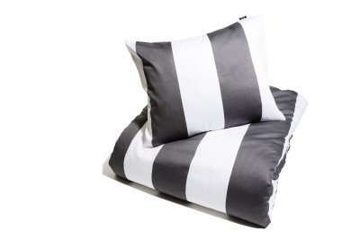 Zoom bild av Kosta Linnewäfveri Fjällbacka Satin 2-dels Grå