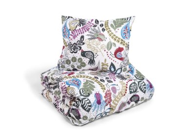 Zoom bild av Kosta Linnewäfveri Stormhagen Satin Vit 150x210