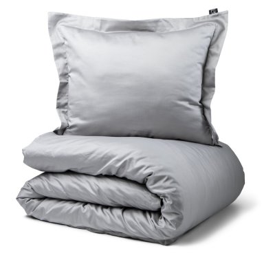 Zoom bild av Kosta Linnewäfveri Manchester Satin Ljusgrå KZ