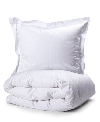 Zoom bild av Kosta Linnewäfveri Liverpool Satin Vit 150x210