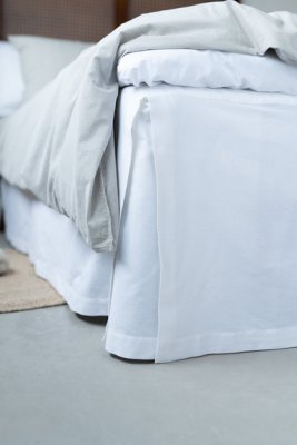 Zoom bild av Sängkappa 160x200+58 cm Vit