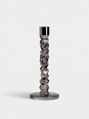 Zoom bild av CARAT LJUSSTAKE ANTRACIT 242MM 2-PACK - ORREFORS