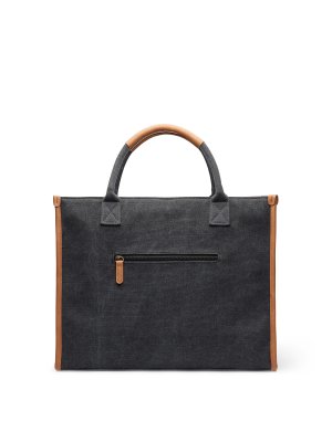 Zoom bild av Bosler RCS återvunnen canvas office tote - Vinga Home