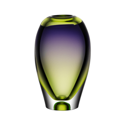 Zoom bild av VISION PURPLE/GREEN VASE - KOSTA BODA ARTIST COLLECTION