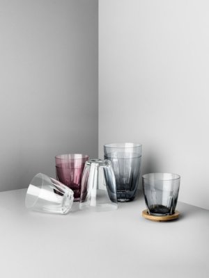 Zoom bild av BRUK SMOKEY GREY TUMBLER SMALL 2-PACK 20CL - KOSTA BODA