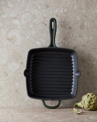 Zoom bild av Monte gjutjärnsgrillpanna Grön - Vinga Home