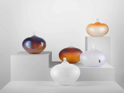 Zoom bild av BERTIL VALLIEN BEANS WHITE AC -20 - KOSTA BODA ARTIST COLLECTION
