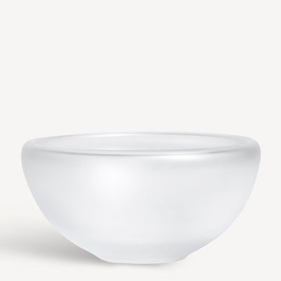 Zoom bild av BERTIL VALLIEN BEANS BOWL CLEAR FROSTED AC -21 - KOSTA BODA ARTIST COLLECTION