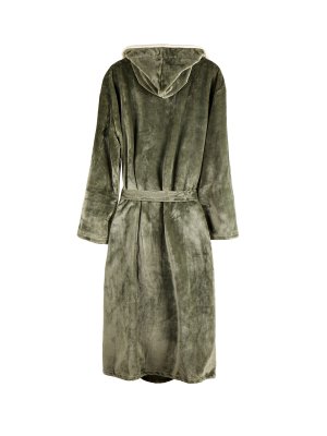 Zoom bild av Louis plush GRS RPET morgonrock S/M - Vinga Home