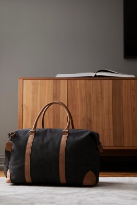 Zoom bild av Bosler RCS återvunnen canvas dufflebag - Vinga Home