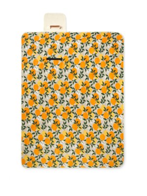Zoom bild av Daya picknickpläd GRS återvunnen polyester Orange - Vinga Home