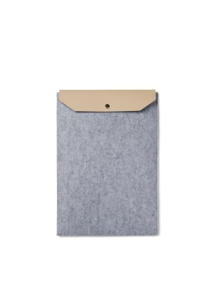 Zoom bild av Albon GRS återvunnen filt 17" laptopfodral - Vinga Home