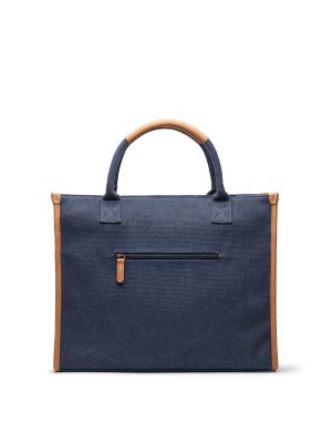 Zoom bild av Bosler RCS återvunnen canvas office tote - Vinga Home
