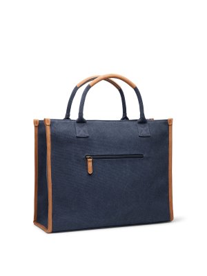 Zoom bild av Bosler RCS återvunnen canvas office tote - Vinga Home