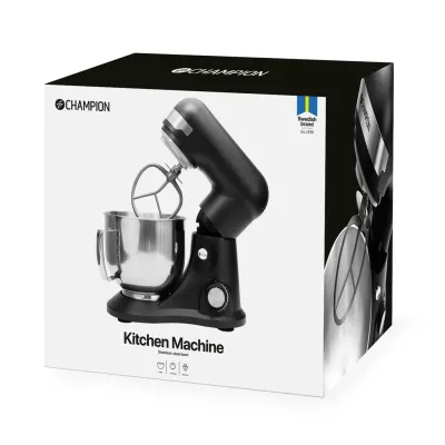 Zoom bild av Köksmaskin 5 liter 1000W Mattsvart