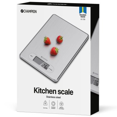 Zoom bild av Köksvåg i rostfritt från Champion