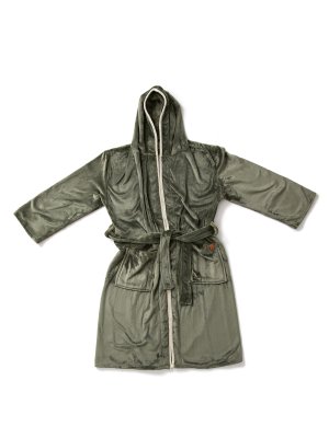 Zoom bild av Louis plush GRS RPET morgonrock S/M - Vinga Home