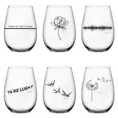 Zoom bild av DON'T STOP THE MUSIC TUMBLER 50CL 6-PACK - KOSTA BODA
