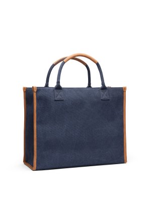 Zoom bild av Bosler RCS återvunnen canvas office tote - Vinga Home