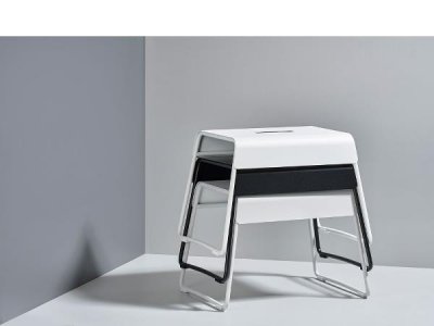Zoom bild av Zone Denmark Pall 27,5 cm A-Stool Soft Grey