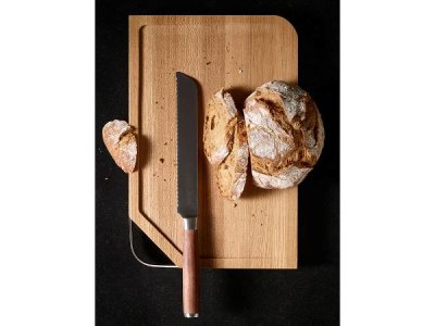 Zoom bild av Rösle Skärbräda med handtag 48 x 32 x 3 cm Trä/Stål