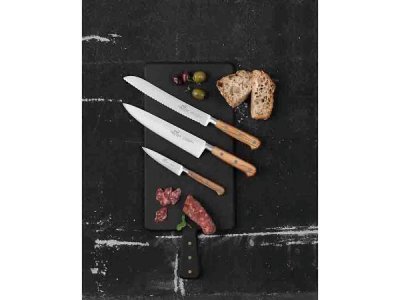 Zoom bild av Lion Sabatier Kockkniv Ideal Provence 20 cm Stål/Olivträ