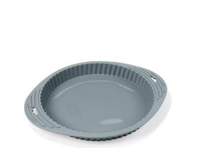 Zoom bild av Funktion Pajform Rund grå silikon Funkt