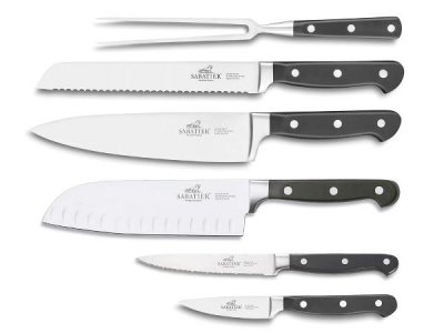 Zoom bild av Lion Sabatier International Knivset Pluton 6 delar Stål/Svart