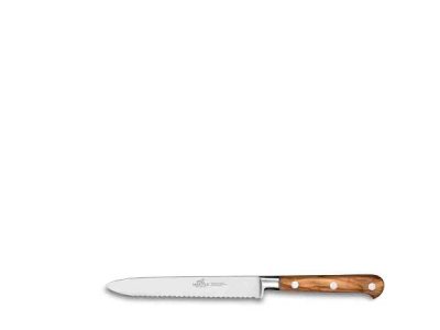 Zoom bild av Lion Sabatier Tomatkniv Ideal Provence 12 cm Stål/Olivträ