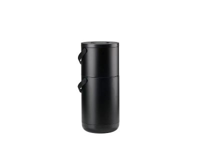 Zoom bild av Zone Denmark Soptunna Circular 22+12 liter Black