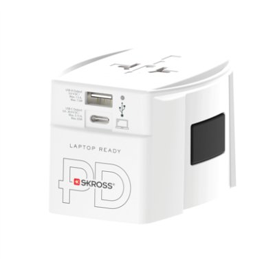 Zoom bild av SKROSS världsreseadapter MUV 65W PD med USB C-kabel