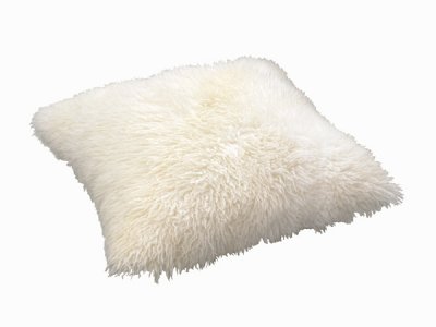 Zoom bild av SKANDILOCK - SHEILA, KUDDE I LÅNGHÅRIGT FÅRSKINN. 70X70 CM
